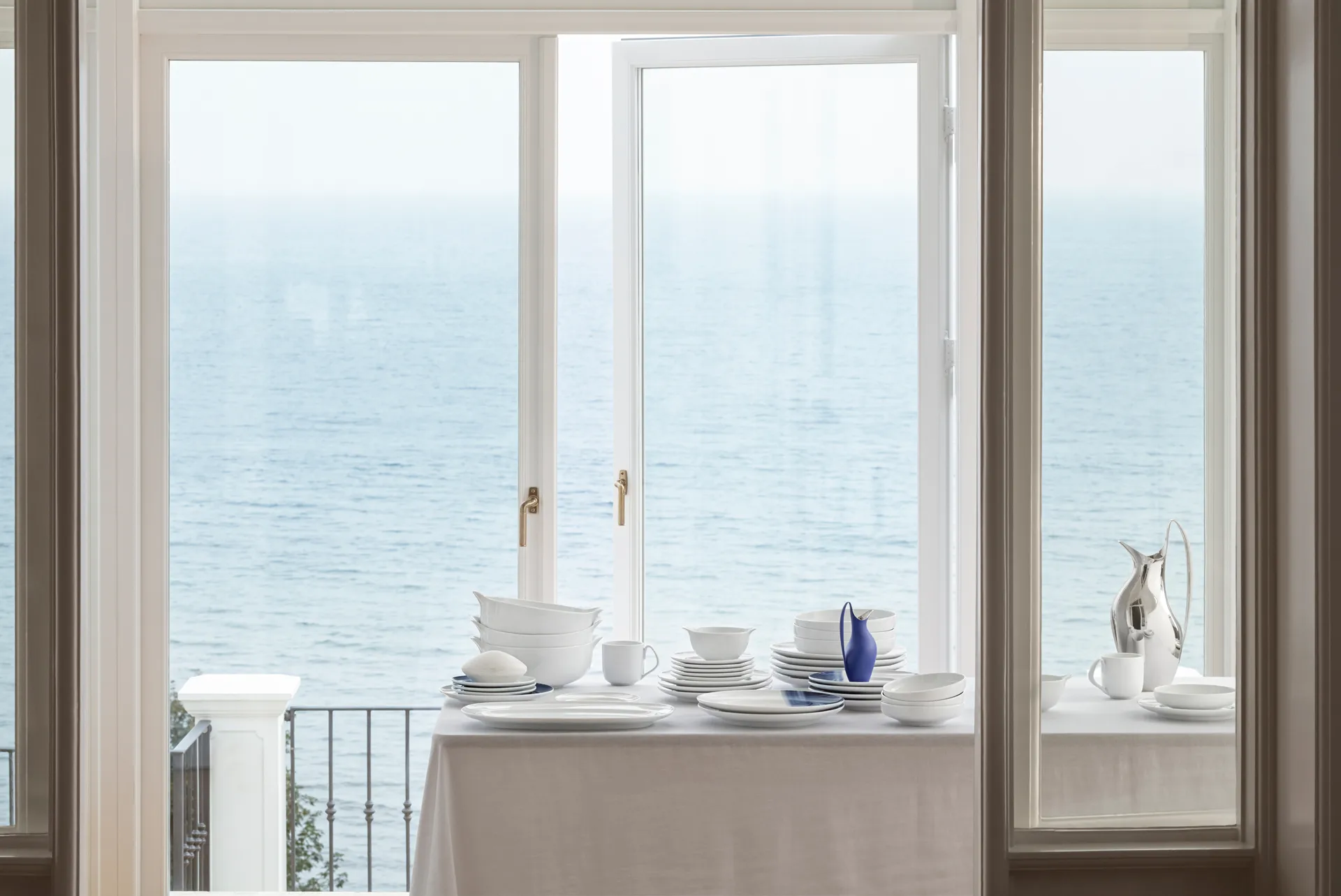 Talerz głęboki Koppel Ø20,3 cm, Biały Georg Jensen