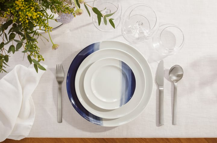 Talerz Koppel Dekor Ø22 cm, Biało-niebieski Georg Jensen