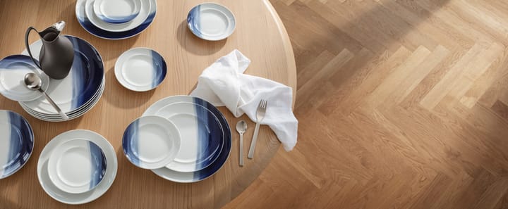 Talerz Koppel Dekor Ø22 cm, Biało-niebieski Georg Jensen