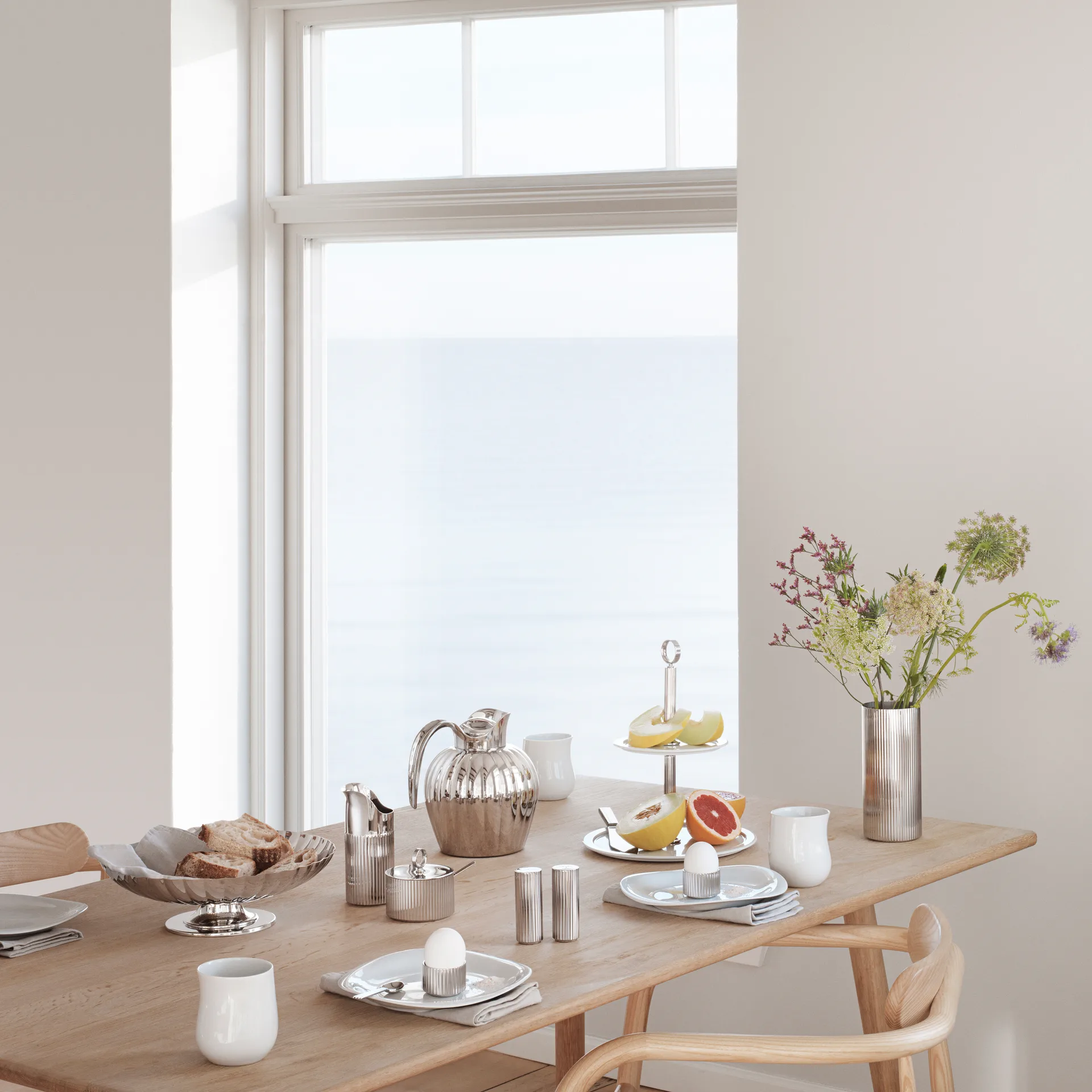 Termos stołowy z przykrywką Bernadotte, 0,8 L Georg Jensen