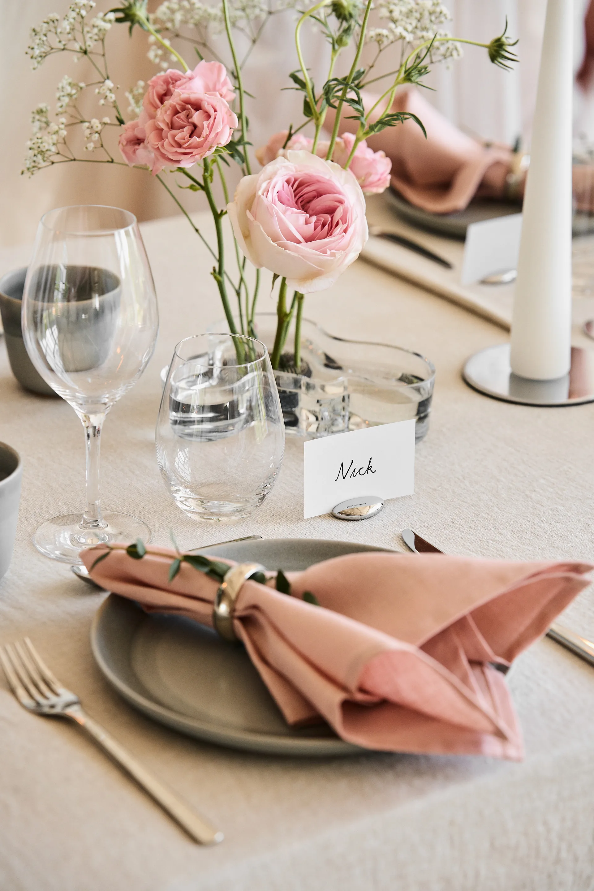 Uchwyt na winietki Sky 4-pak z 24 karteczkami, Stal nierdzewna Georg Jensen