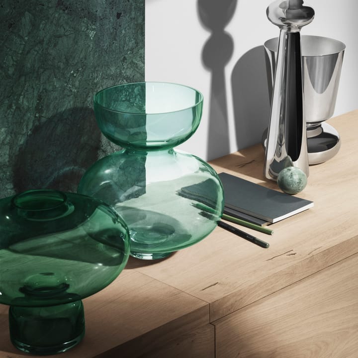 Wazon Alfredo jasnozielony, 25 cm Georg Jensen