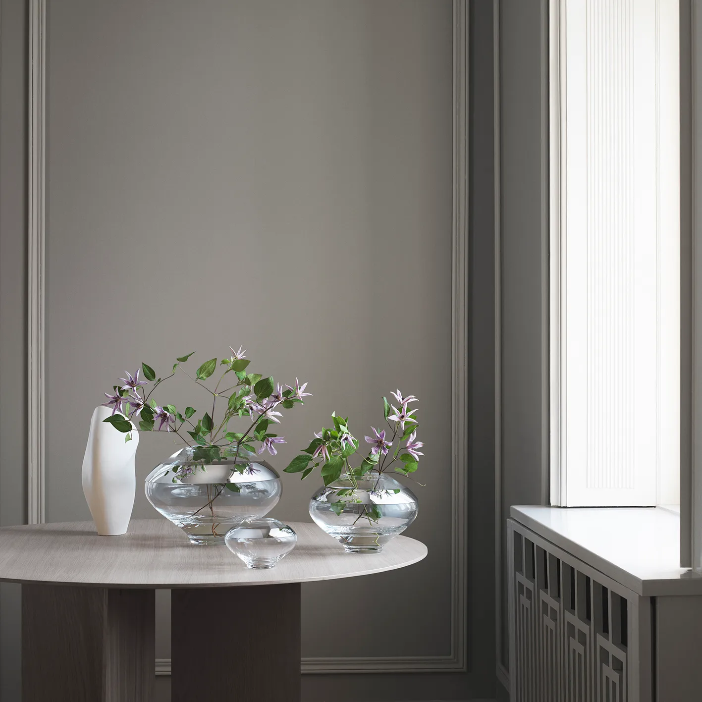 Wazon okrągły Duo, Mała Georg Jensen