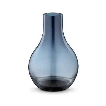 Wazon szklany niebieski Cafu - bardzo mały, 14,8 cm - Georg Jensen