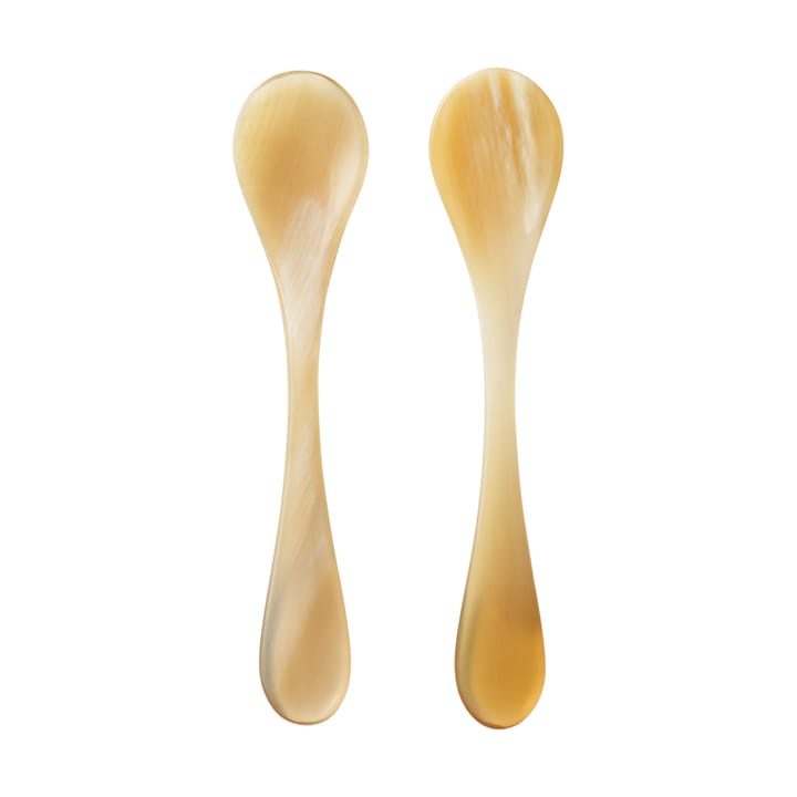 Łyżeczki do kawioru Indulgence 2 szt., Horn Georg Jensen