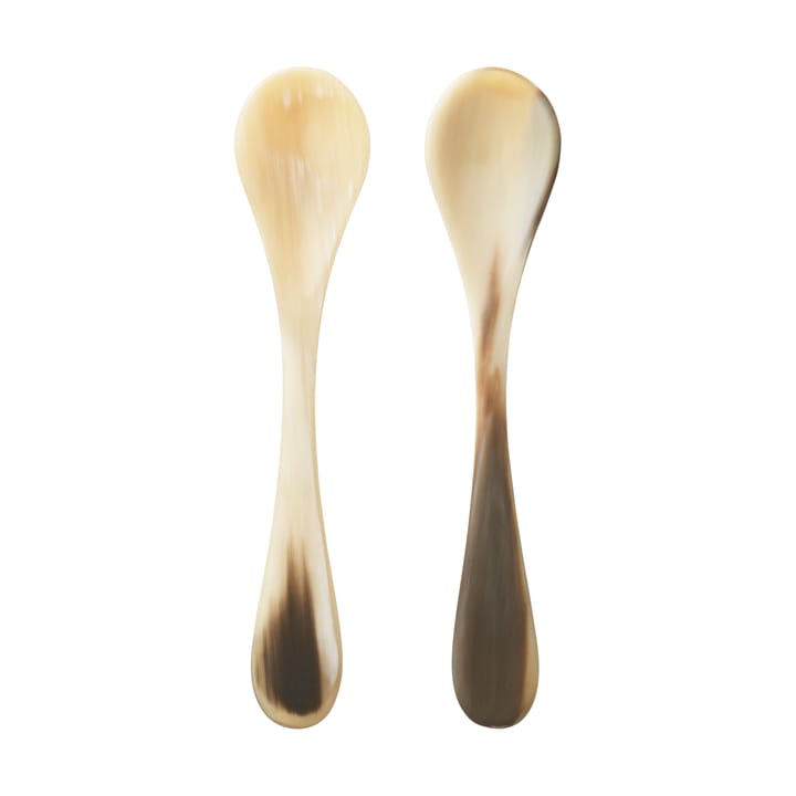 Łyżeczki do kawioru Indulgence 2 szt., Horn Georg Jensen