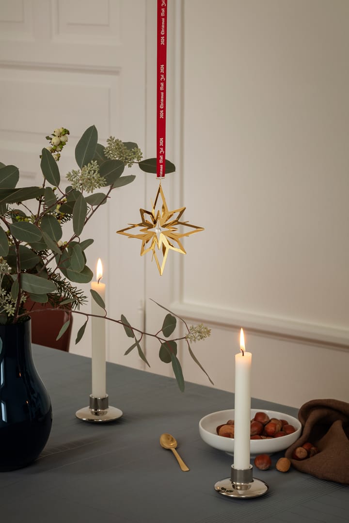 Łyżka świąteczna 2024, Złota Georg Jensen