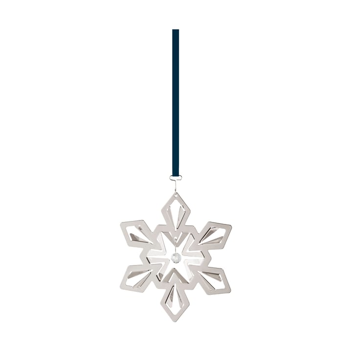 Zawieszka świąteczna Śnieżynka 2024, Platerowana palladem Georg Jensen