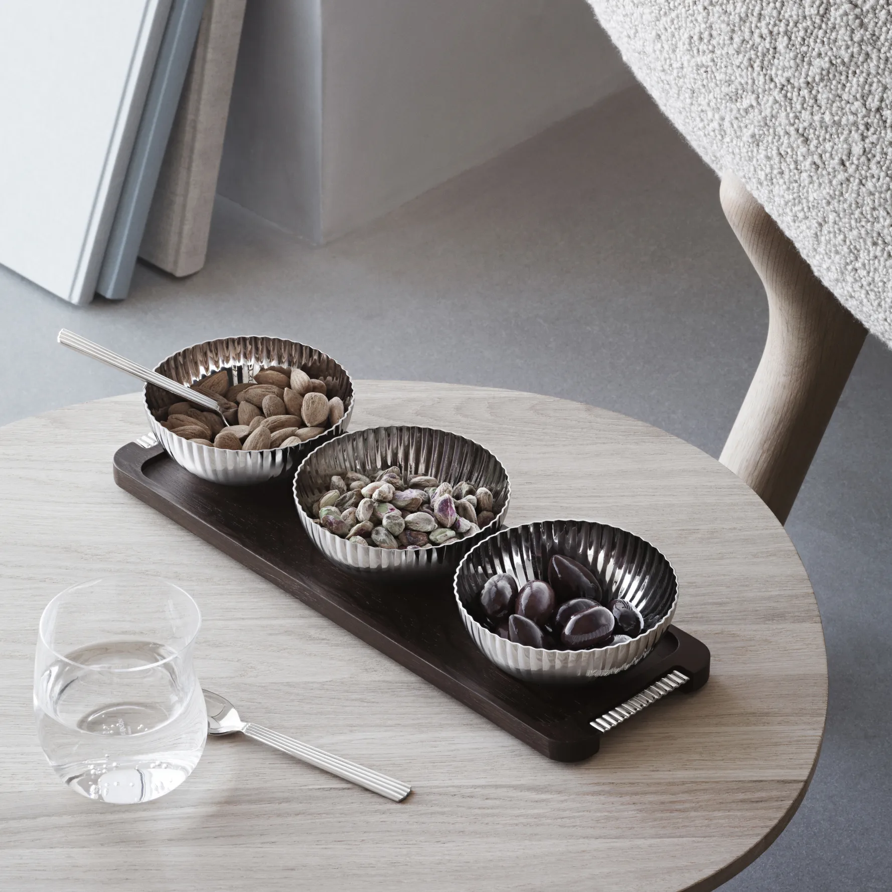 Zestaw misek Bernadotte, 4 części Georg Jensen