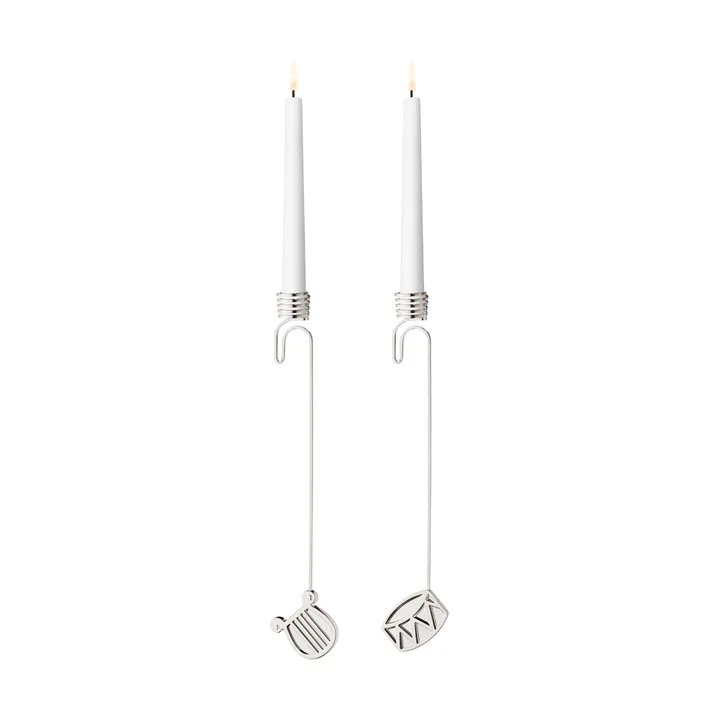 zestaw świeczników z 2026 roku - Pallad - Georg Jensen