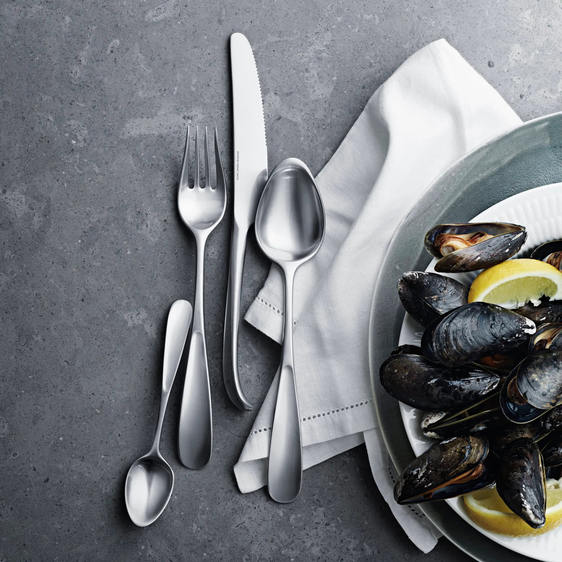 Zestaw sztućców Vivianna , 4 elementy Georg Jensen