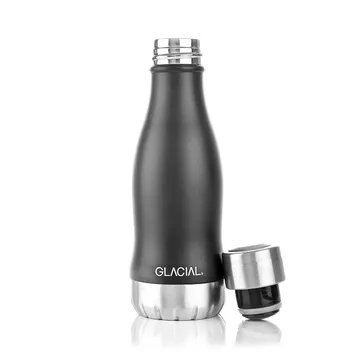 Glacial butelka na wodę 280 ml - Matte black - Glacial