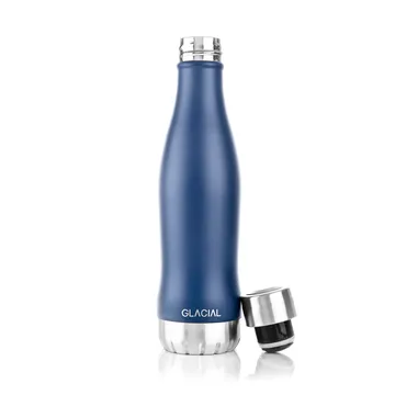 Glacial butelka na wodę 400 ml - Matte navy - Glacial