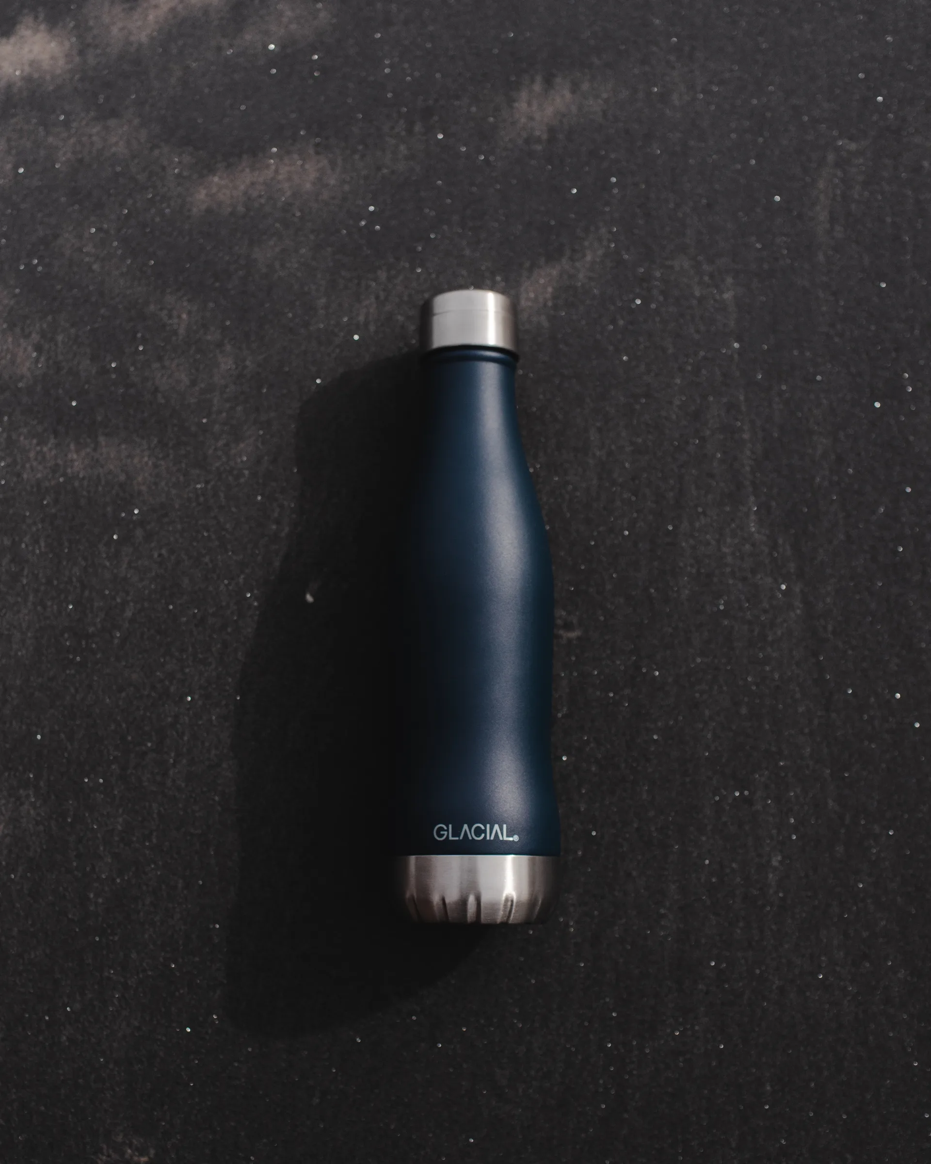 Glacial butelka na wodę 400 ml, Matte navy Glacial