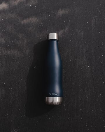 Glacial butelka na wodę 400 ml - Matte navy - Glacial