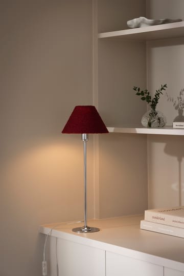 Abażur Iris 20 - Bouclé burgundowy - Globen Lighting
