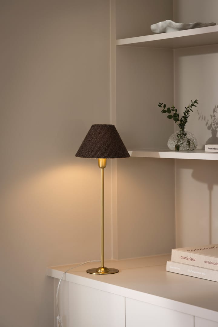 Abażur Iris 20, Bouclé mocha Globen Lighting