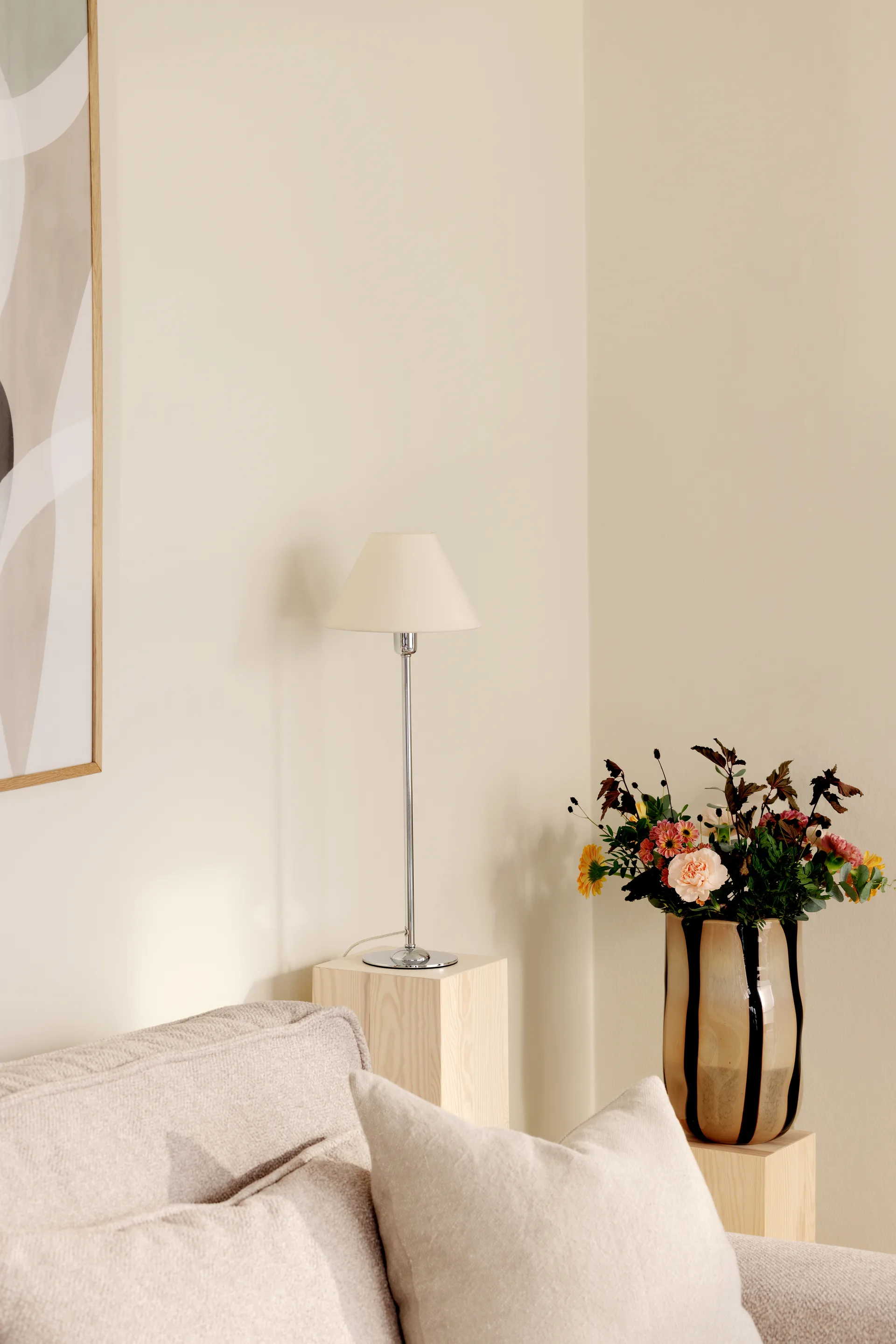 Abażur Iris 20, Kremowy Globen Lighting