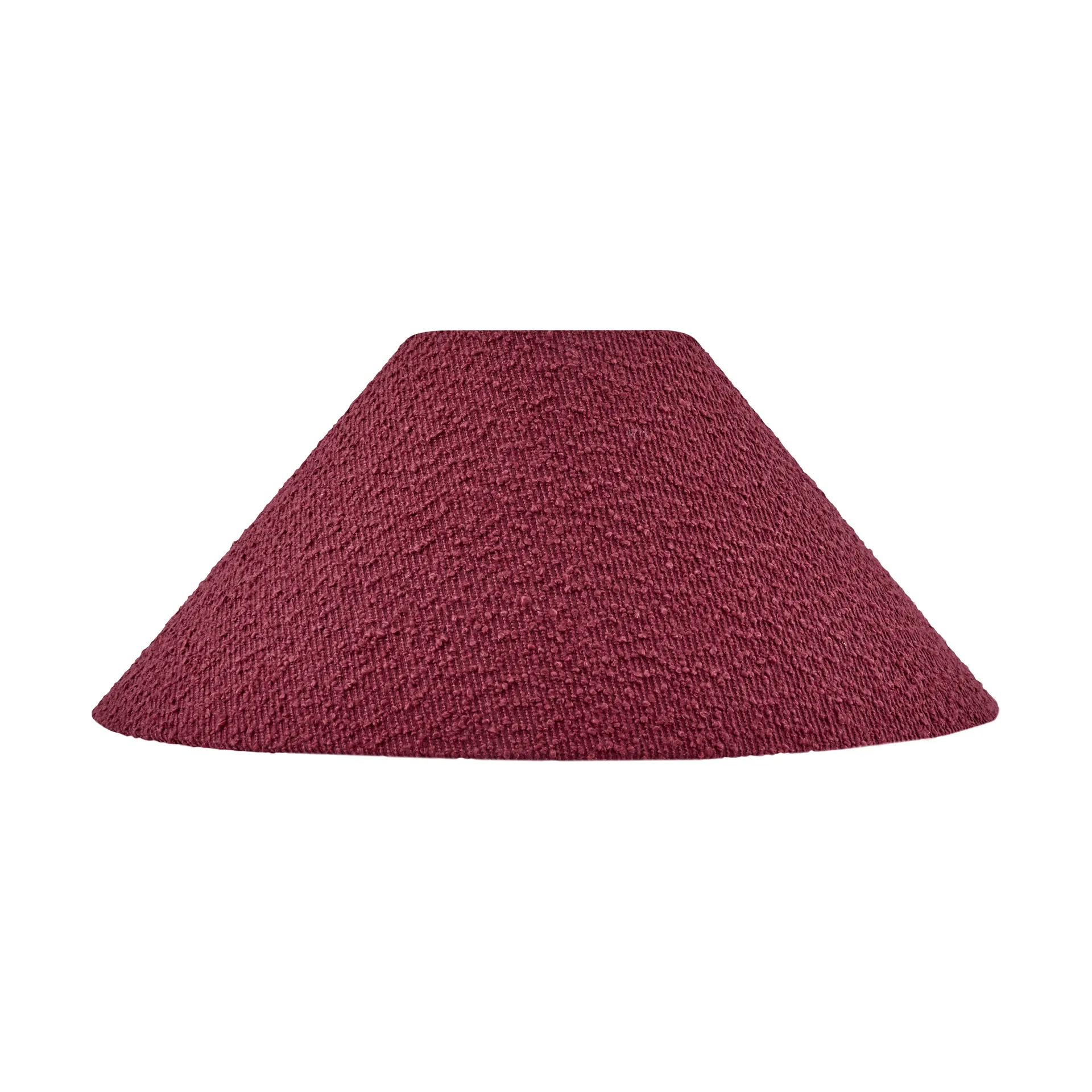 Abażur Iris 45, Bouclé burgundowy Globen Lighting