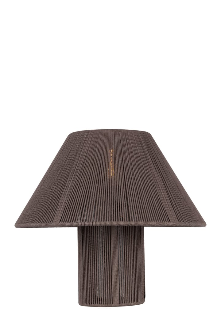 Anna lampa stołowa Ø35 cm - Brązowy - Globen Lighting