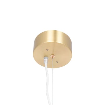 Astrid lampa wisząca - mosiądz/biały, 8 lampy - Globen Lighting