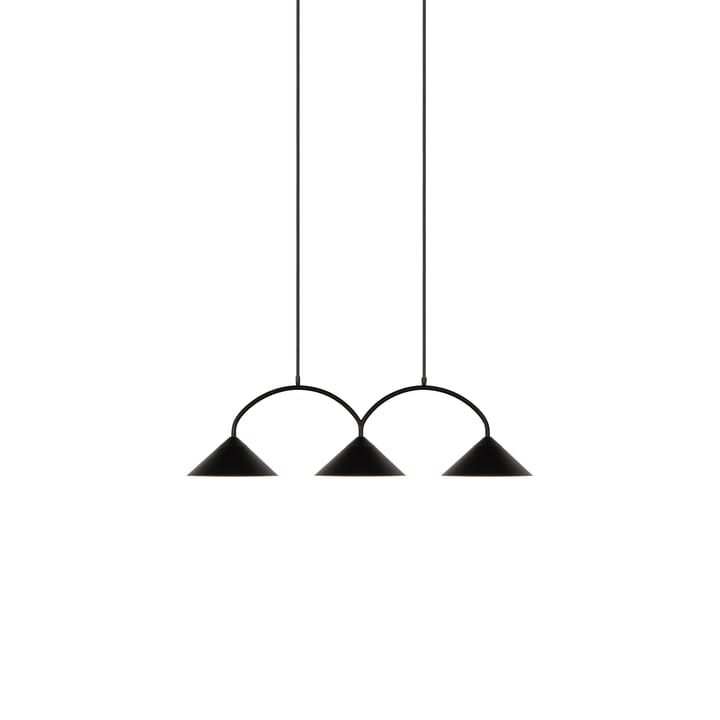 Curve lampa wisząca 3 - Czarny - Globen Lighting