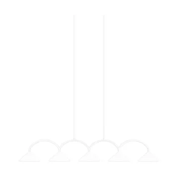 Curve lampa wisząca 5 - Biały - Globen Lighting