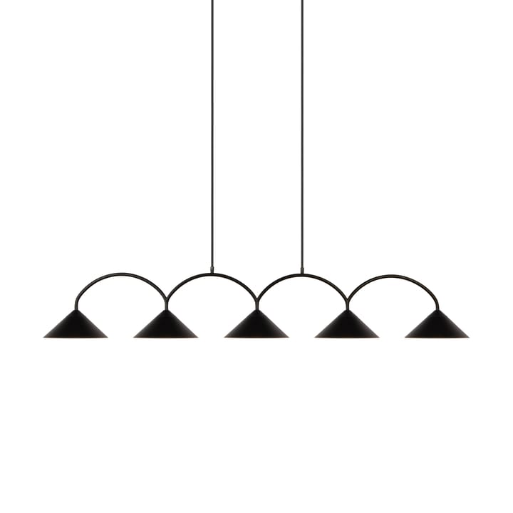 Curve lampa wisząca 5 - Czarny - Globen Lighting