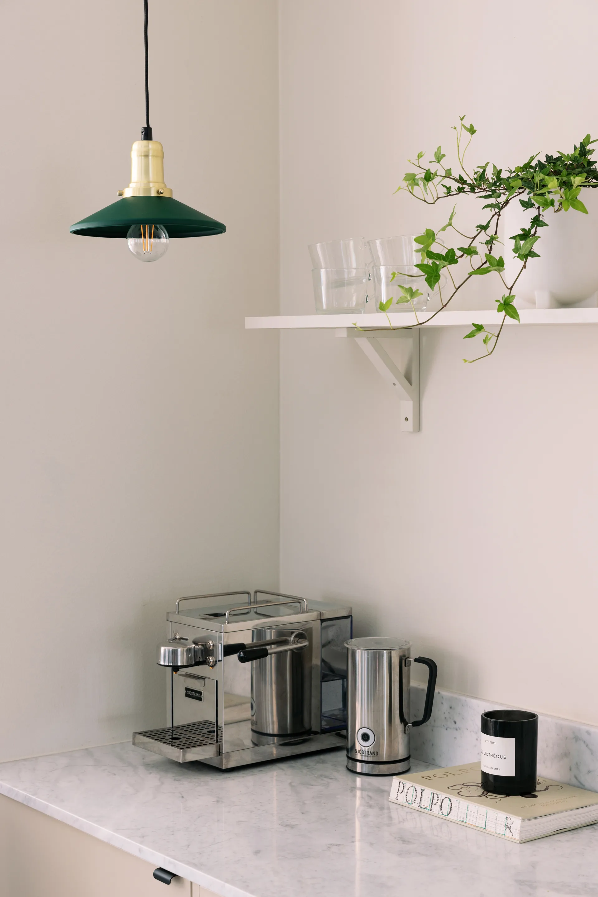 Disc lampa wisząca mini, Zielony Globen Lighting