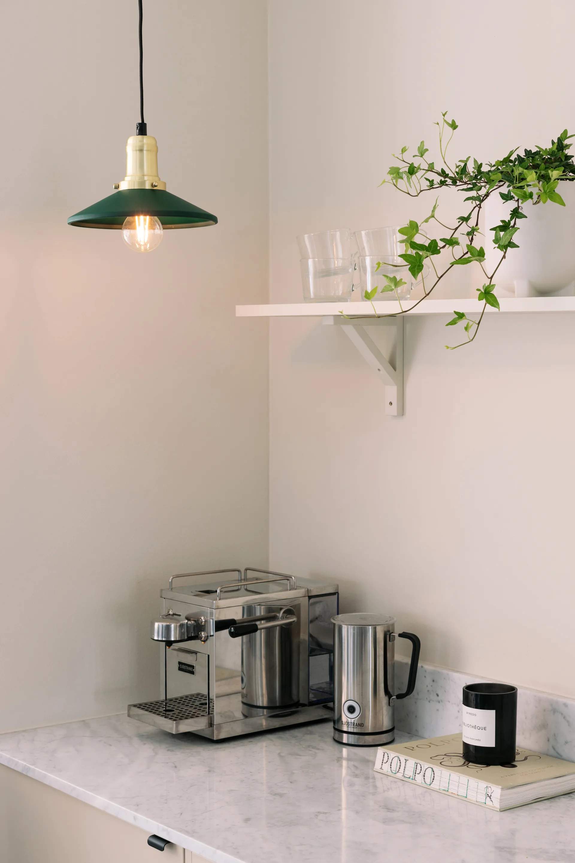 Disc lampa wisząca mini, Zielony Globen Lighting