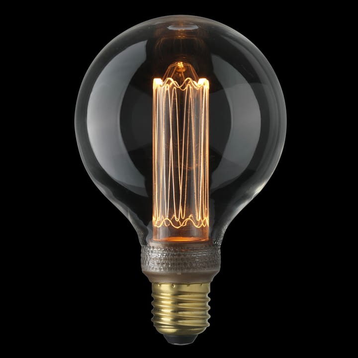 E27 Żarówka laserowa LED kula ściemniana - 9,5 cm, E27 - Globen Lighting