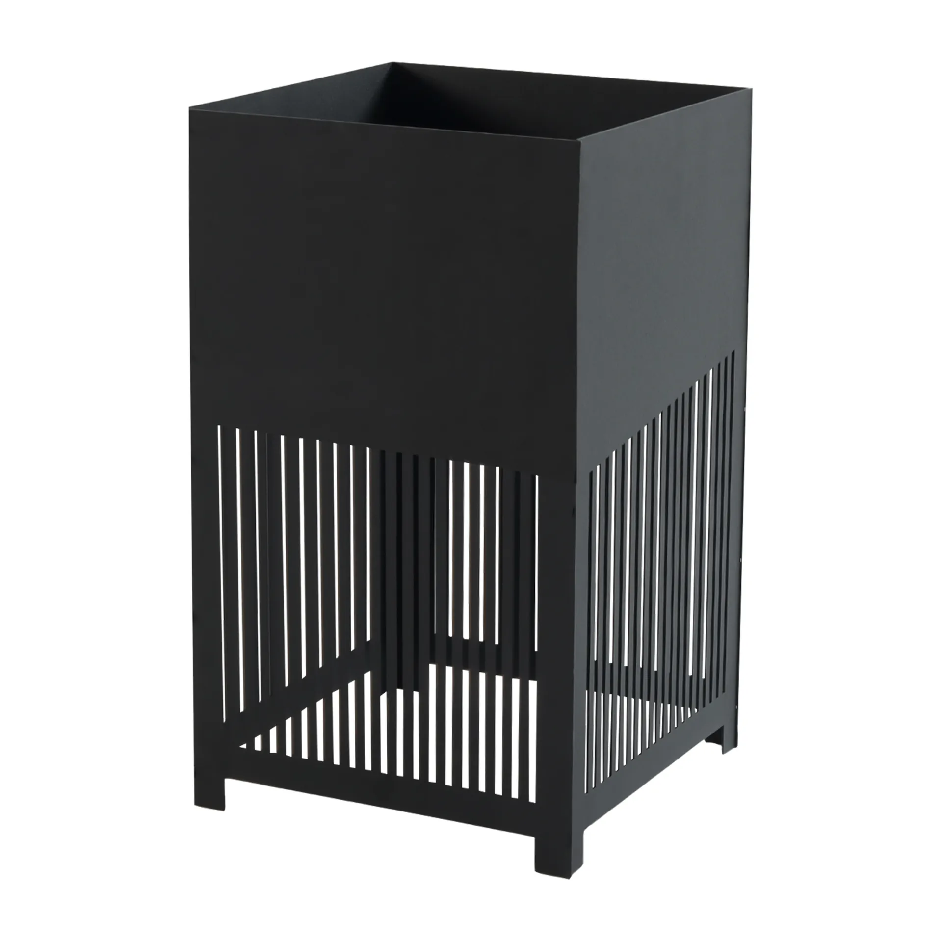 Falsterbo lampa podłogowa/doniczka 60 cm, Czarny Corten Globen Lighting