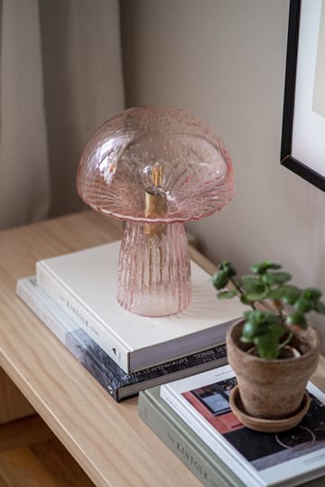 Fungo lampa stołowa Special Edition różowa - 30 cm - Globen Lighting