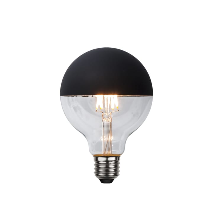 Glob LED źródło światła - jasne, góra lustrzana czarna, e27, 2,8w e27, 4w - Globen Lighting