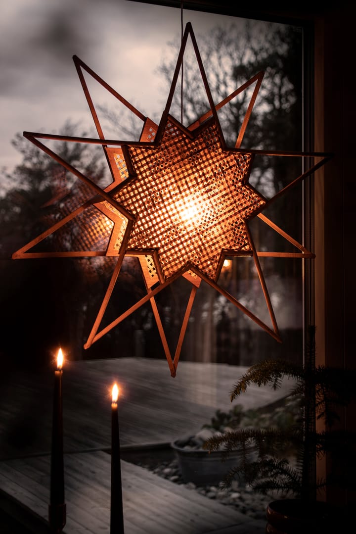 Gwiazda adwentowa Karin Ø70 cm, Brązowy Globen Lighting