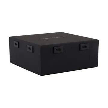 Hub ładowania USB C Globen Lighting - Czarny, 8 adapterów - Globen Lighting