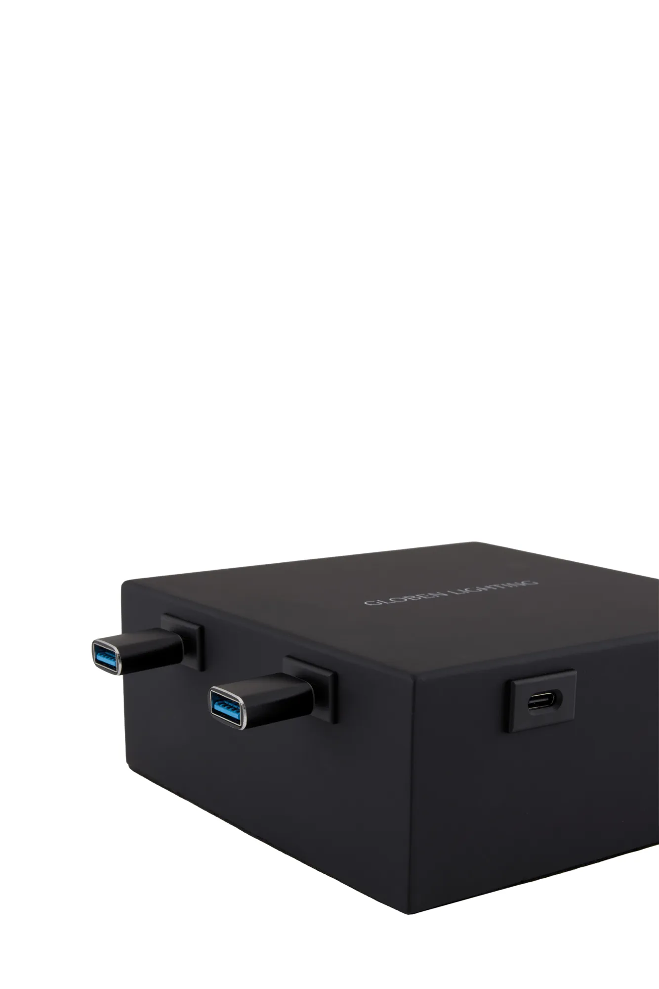 Hub ładowania USB C Globen Lighting, Czarny, 8 adapterów Globen Lighting
