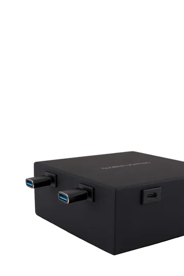 Hub ładowania USB C Globen Lighting - Czarny, 8 adapterów - Globen Lighting