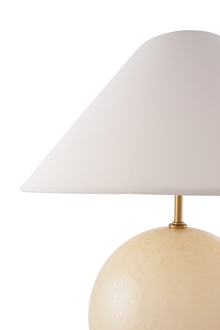 Iris 35 lampa stołowa 39 cm - Kremowy - Globen Lighting