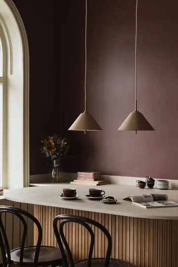 Iris lampa wisząca 25 - Mocha (brązowy) - Globen Lighting