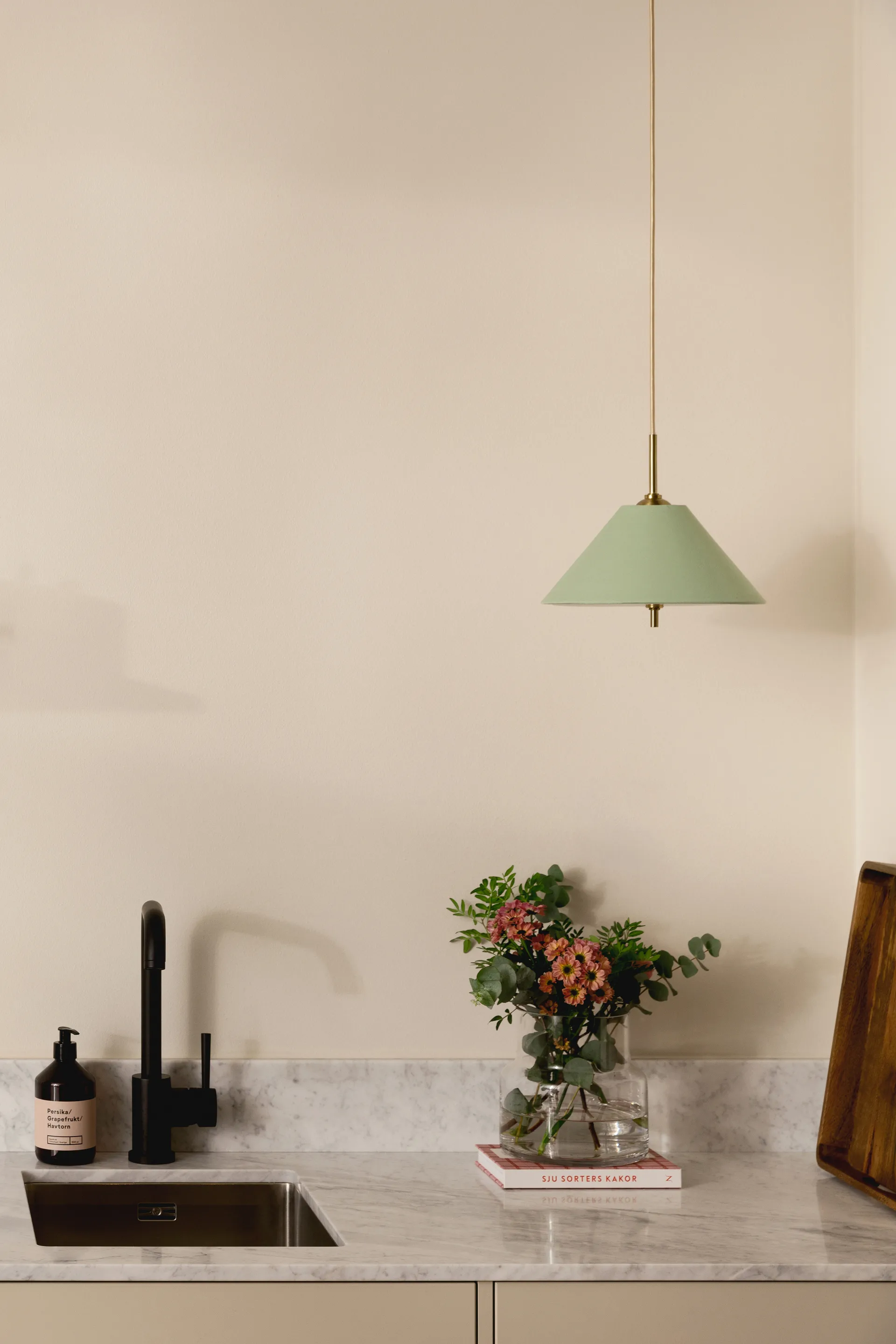 Iris lampa wisząca 25, Zielony Globen Lighting