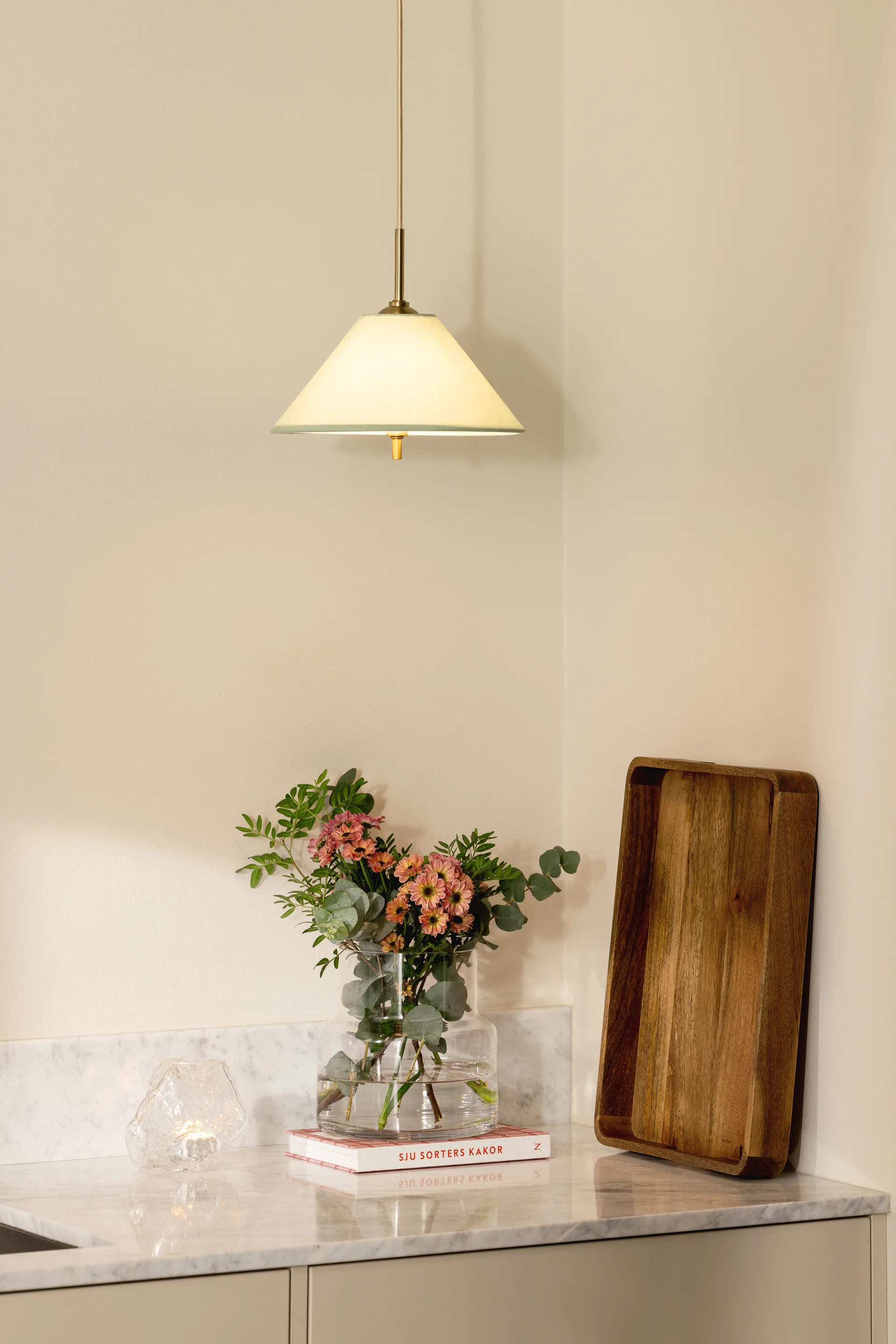 Iris lampa wisząca 25, Zielony Globen Lighting