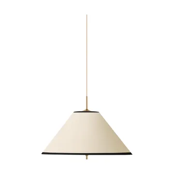 Iris lampa wisząca 50 - Creme-noir (biało-złoty) - Globen Lighting