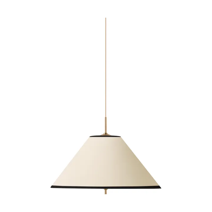 Iris lampa wisząca 50 - Creme-noir (biało-złoty) - Globen Lighting