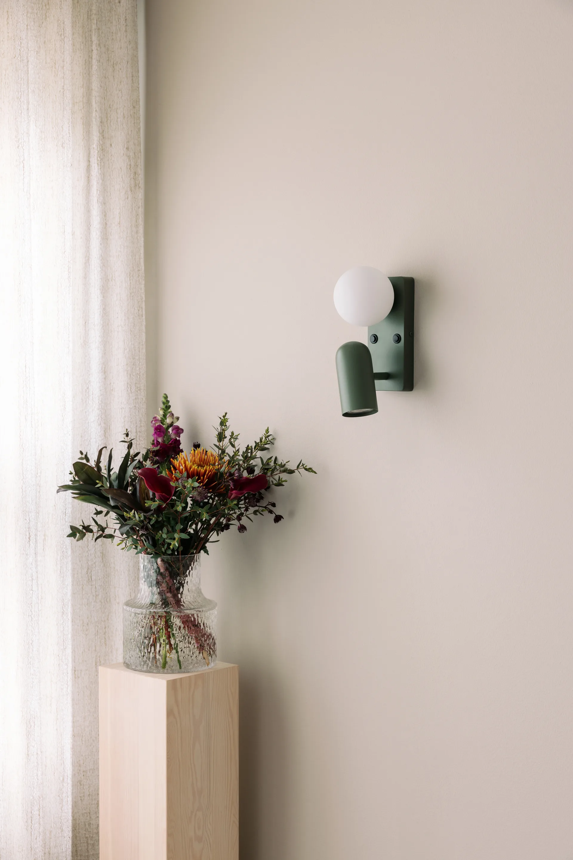 Kinkiet Doppio, Zielony Globen Lighting