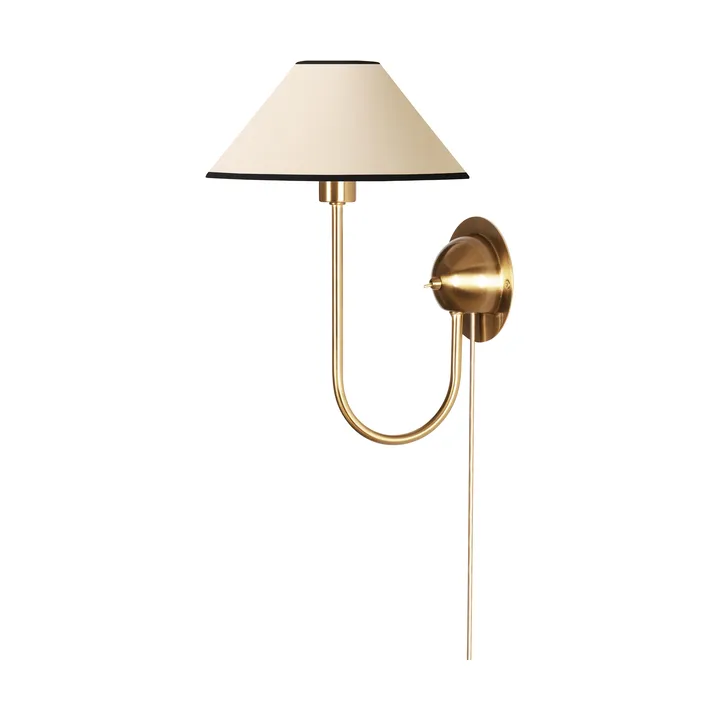 Kinkiet Iris - Creme-noir - Globen Lighting