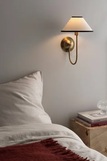 Kinkiet Iris - Creme-noir - Globen Lighting