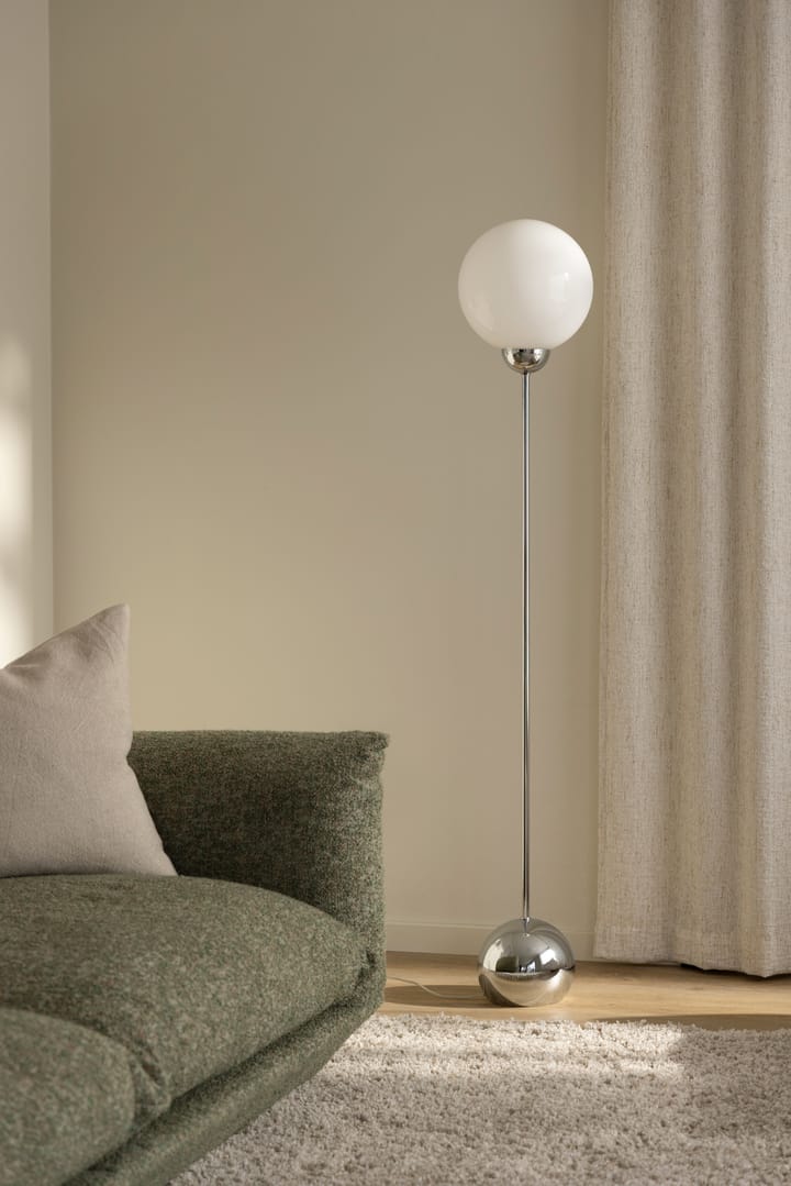 Lampa podłogowa Ripley, Chromowany Globen Lighting