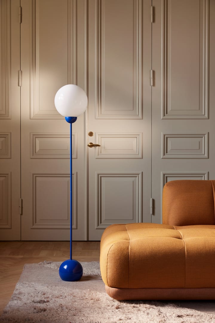Lampa podłogowa Ripley, Niebieska Globen Lighting