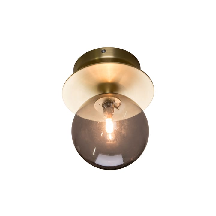 Lampa ścienna Art Deco 24 IP44, dymiony lub szczotkowany mosiądz Globen Lighting